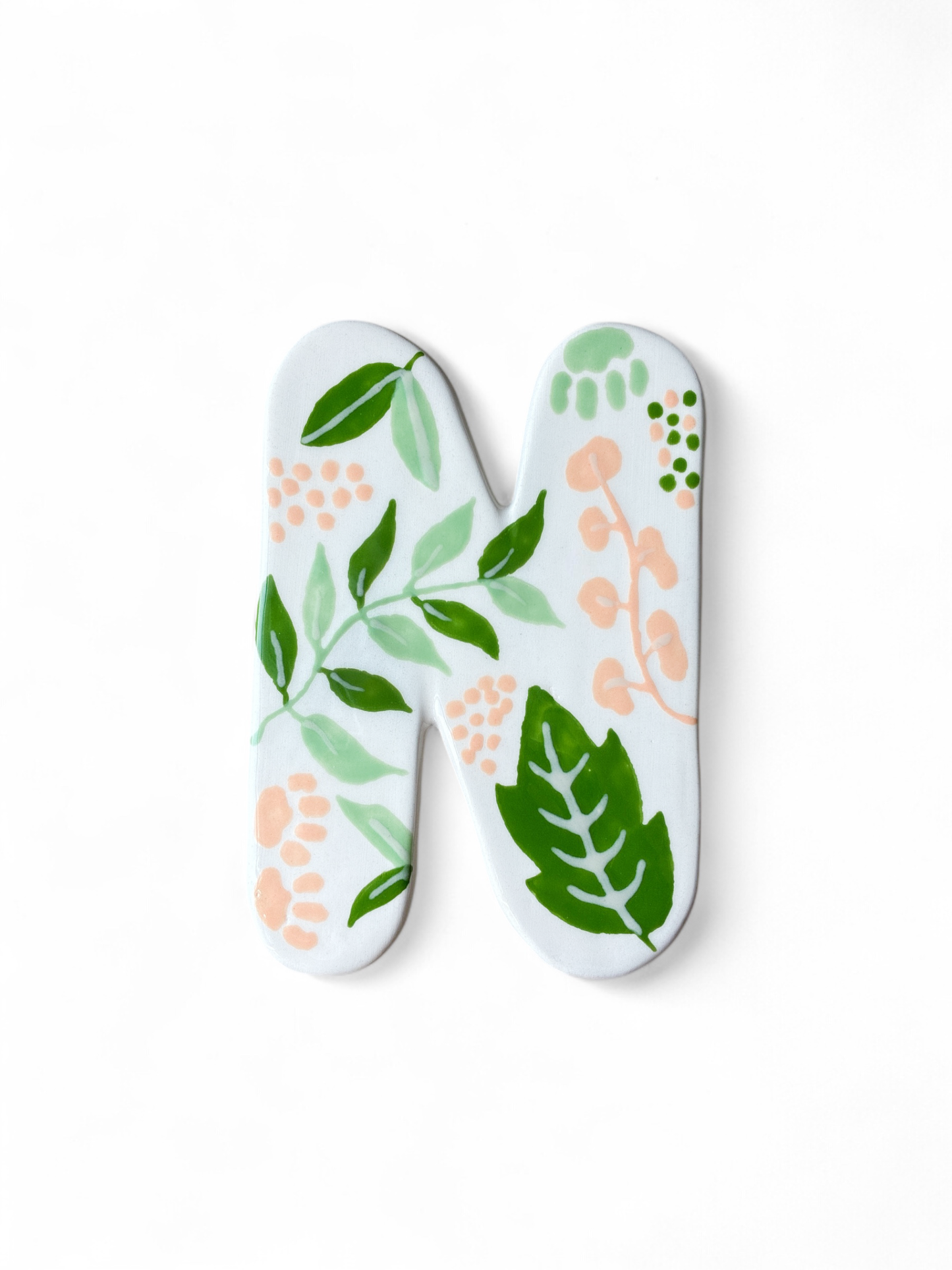 Grande Lettre en céramique - 100% personnalisable - décoration chambre d'enfant - lettre porte de chambre - cadeau de naissance - cadeau personnalisé - prénom personnalisé - décoration artisanale, unique et originale