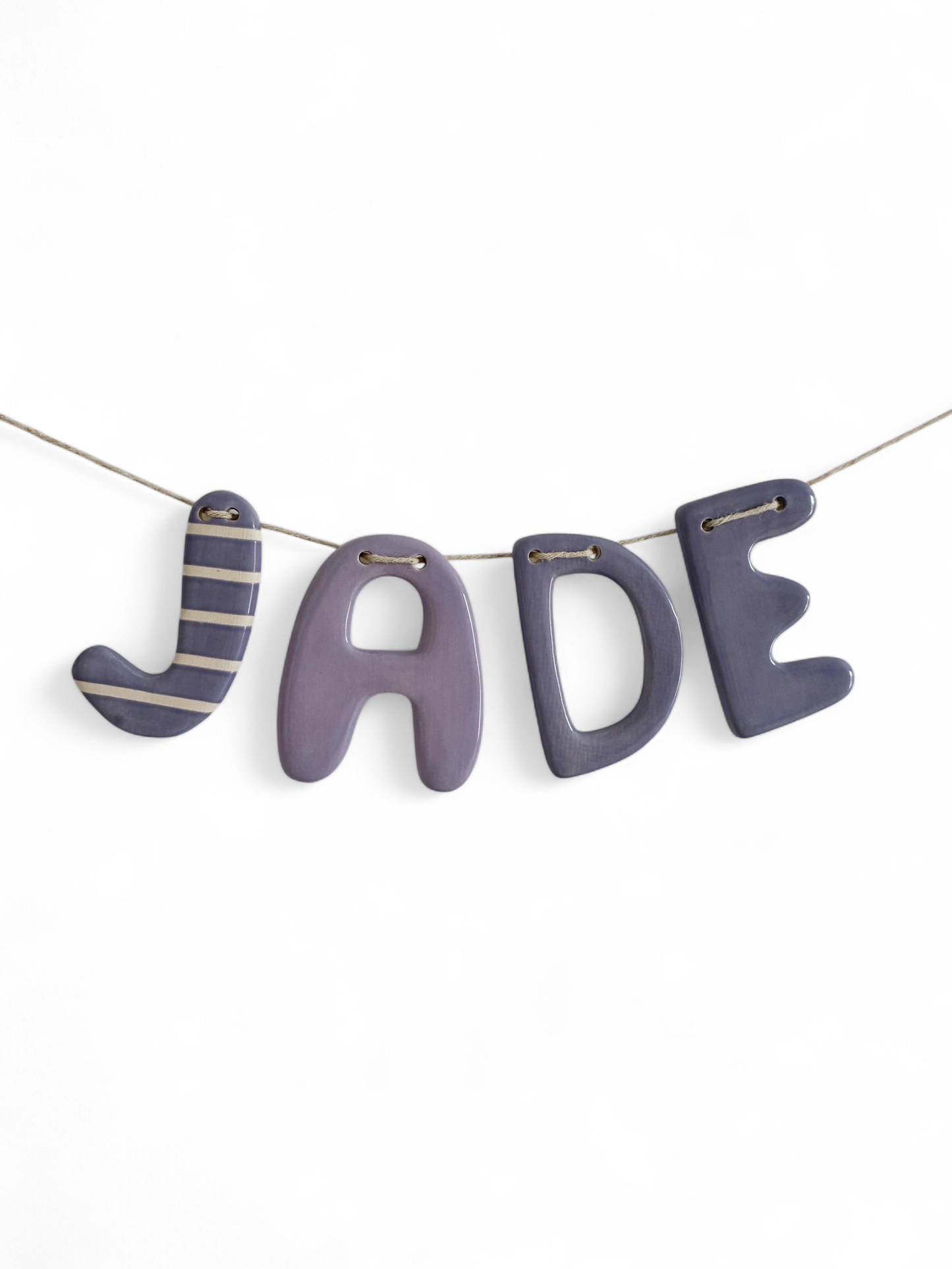 Guirlande personnalisée - 4 lettres