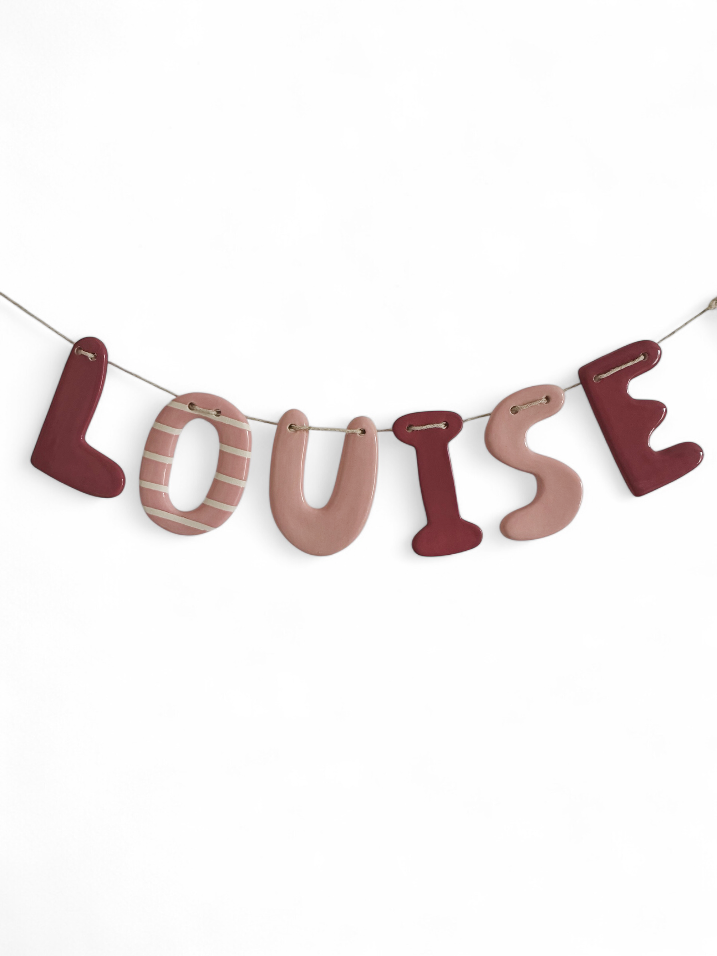Guirlande personnalisée - 6 lettres