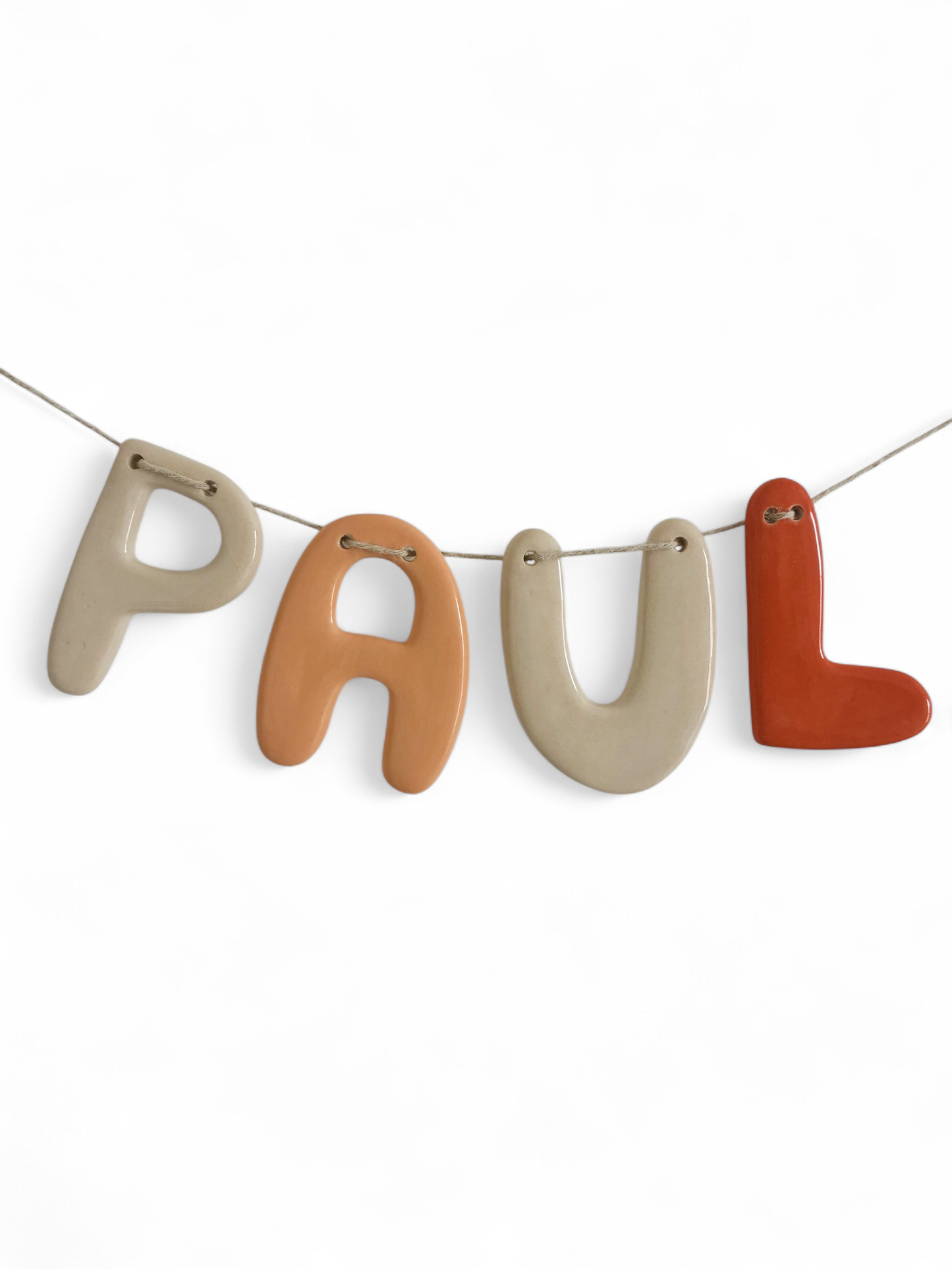 Guirlande personnalisée - 4 lettres