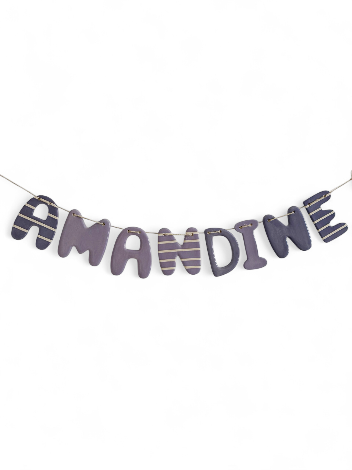 Guirlande personnalisée - 8 lettres