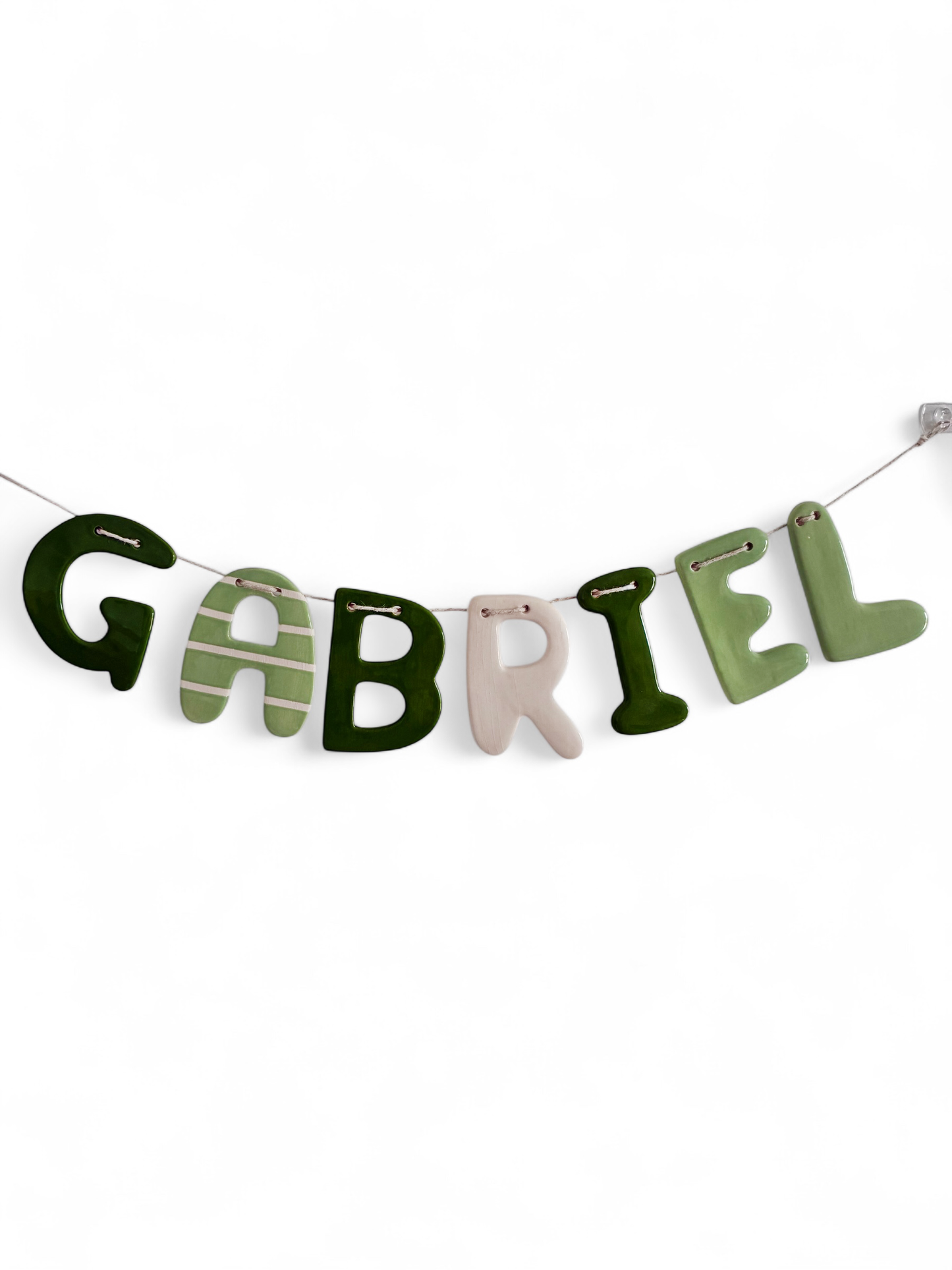 Guirlande personnalisée - 7 lettres