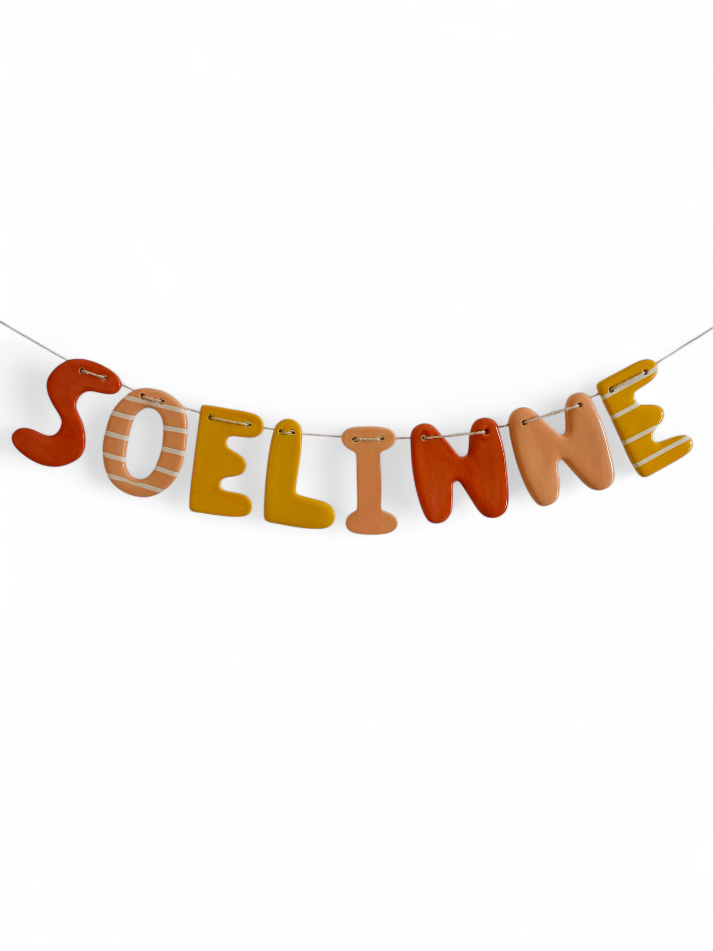 Guirlande personnalisée - 8 lettres