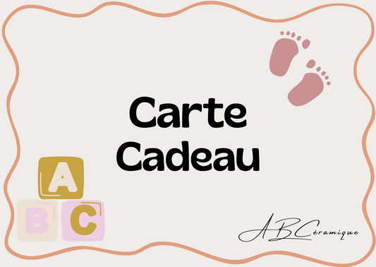 Carte cadeau - ABCéramique