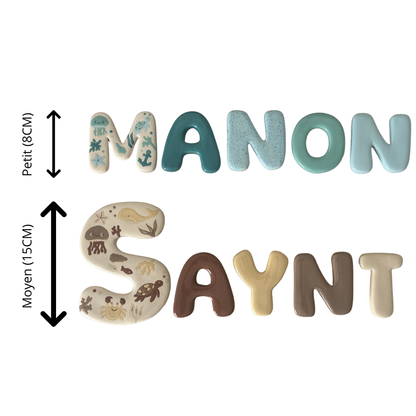 Lettre à motifs