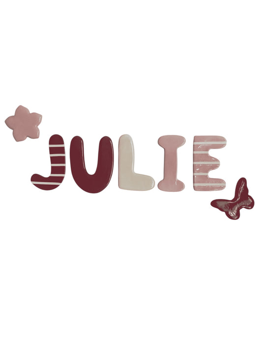 Prénom personnalisé - 5 lettres