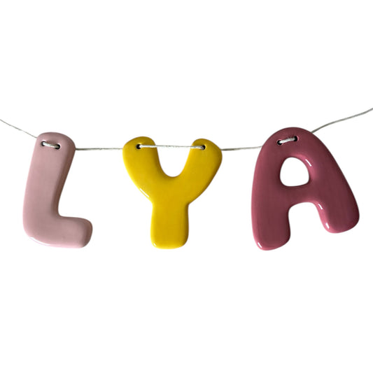 Guirlande - 3 lettres