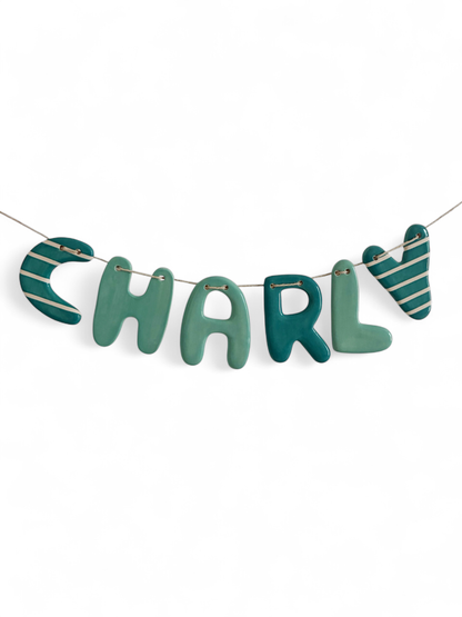 Guirlande personnalisée - 6 lettres