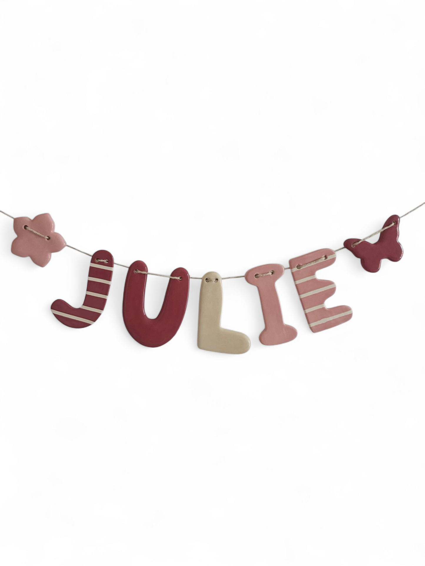 Guirlande personnalisée - 5 lettres