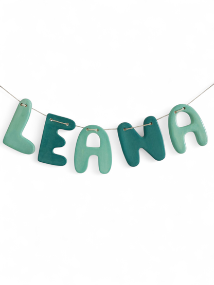 Guirlande personnalisée - 5 lettres