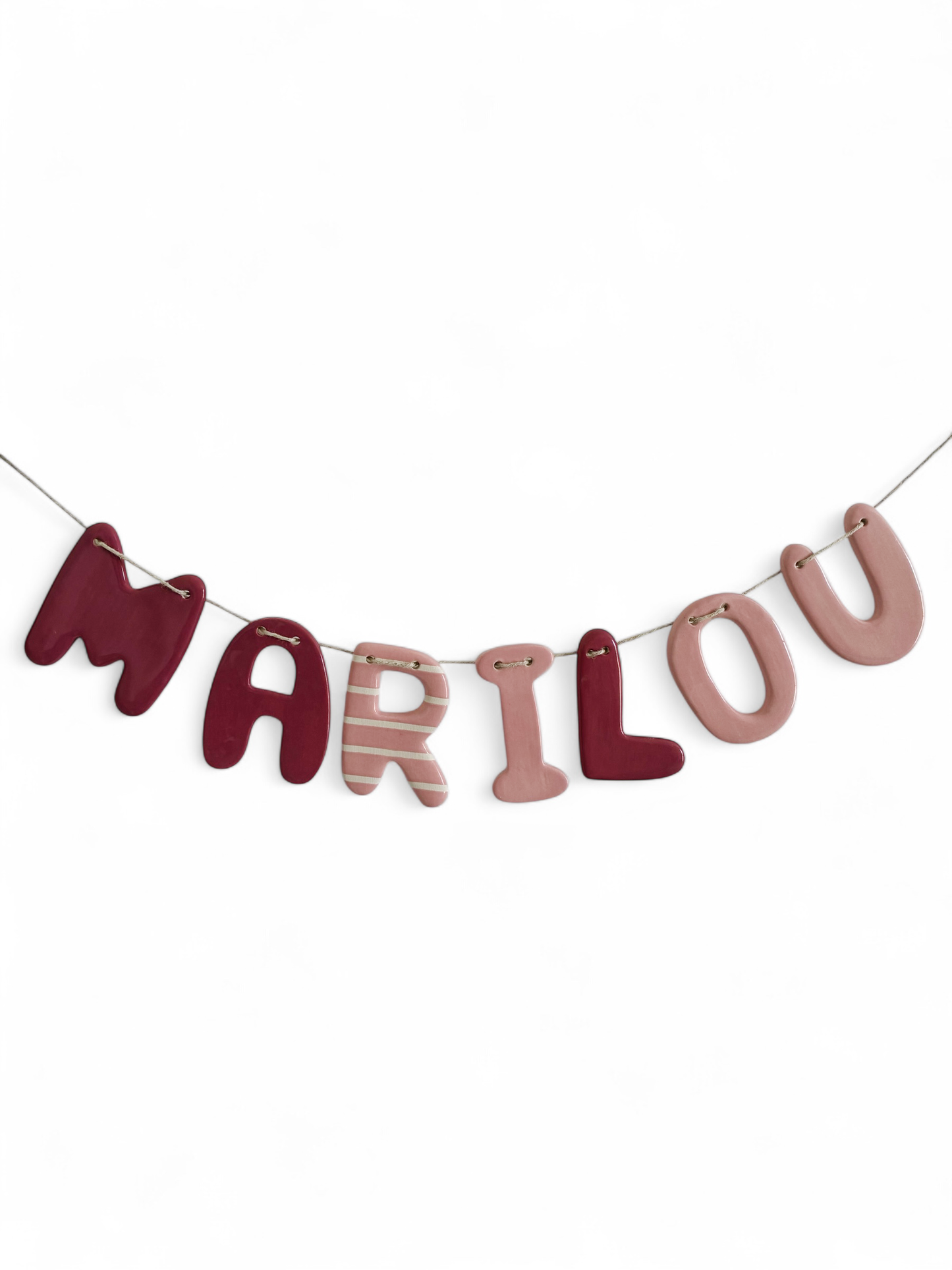 Guirlande personnalisée - 7 lettres