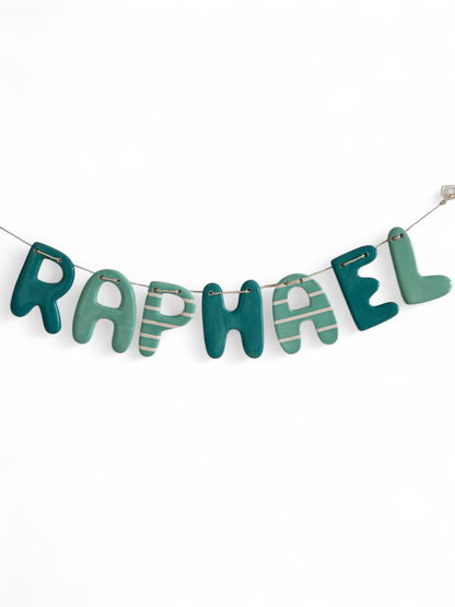 Guirlande personnalisée - 7 lettres
