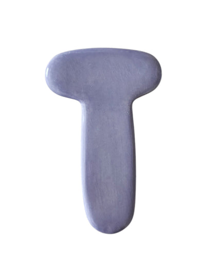 Lettre  T en céramique - décoration murale - prénom personnalisée - chambre enfant - cadeau naissance