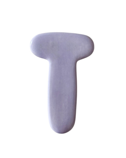 Lettre  T en céramique - décoration murale - prénom personnalisée - chambre enfant - cadeau naissance