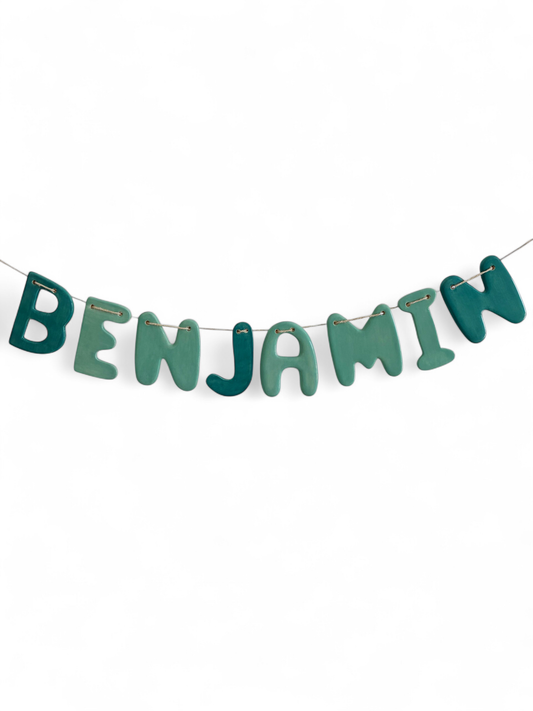Guirlande personnalisée - 8 lettres